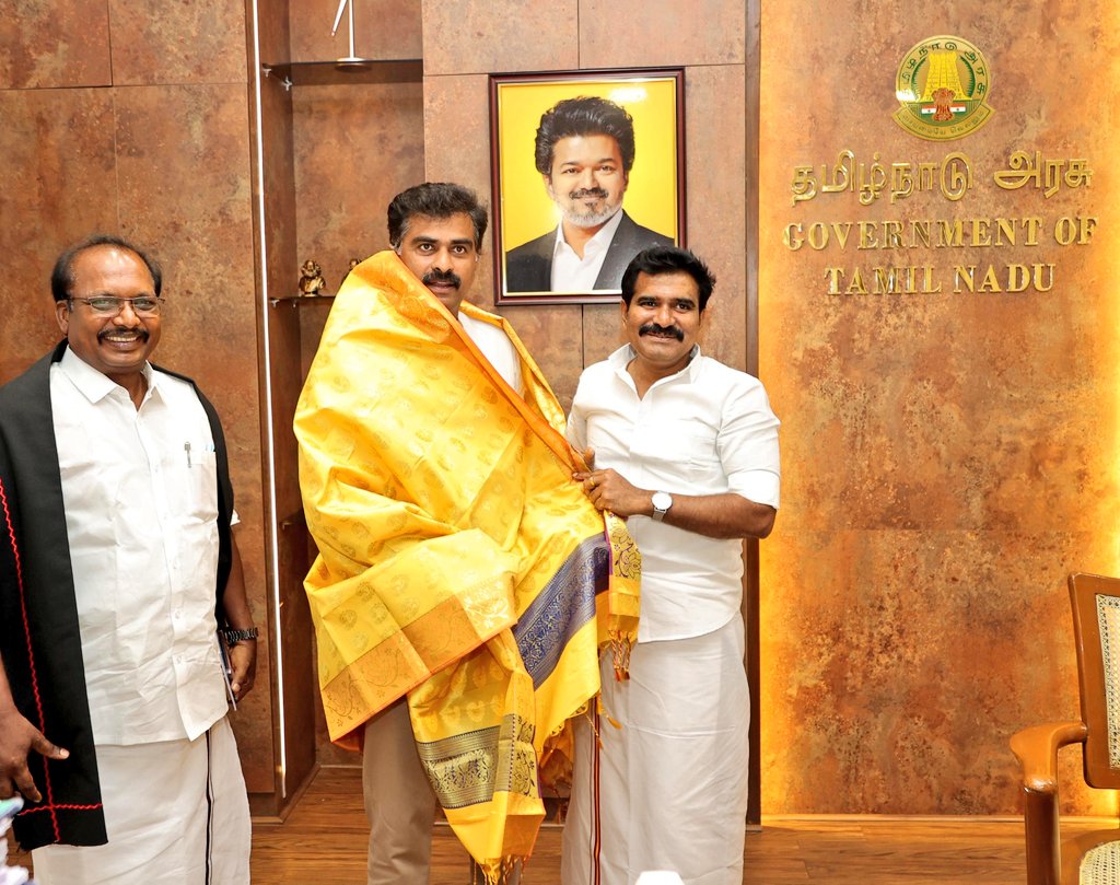 CTR Nirmal Kumar meets Durai Vaiko MP for a courtesy meeting