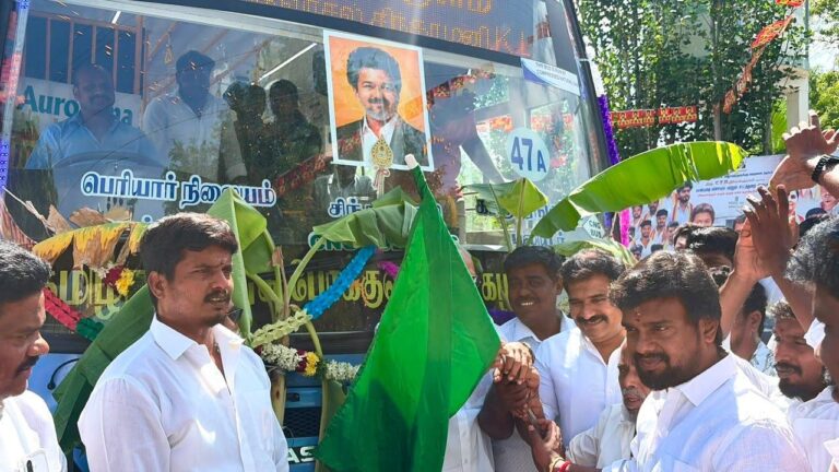 60 ஆண்டுகால பேருந்து வசதி கோரிக்கை நிறைவேறியது: மூத்தான்குளம் கிராமத்திற்கு புதிய பேருந்து சேவையை தொடங்கி வைத்த CTR நிர்மல் குமார்