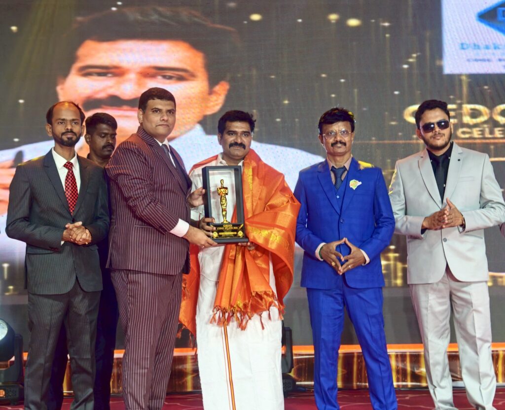 CTR Nirmal Kumar CEDOI AWARDS 2026 நிகழ்ச்சியில் கலந்து கொண்ட போது