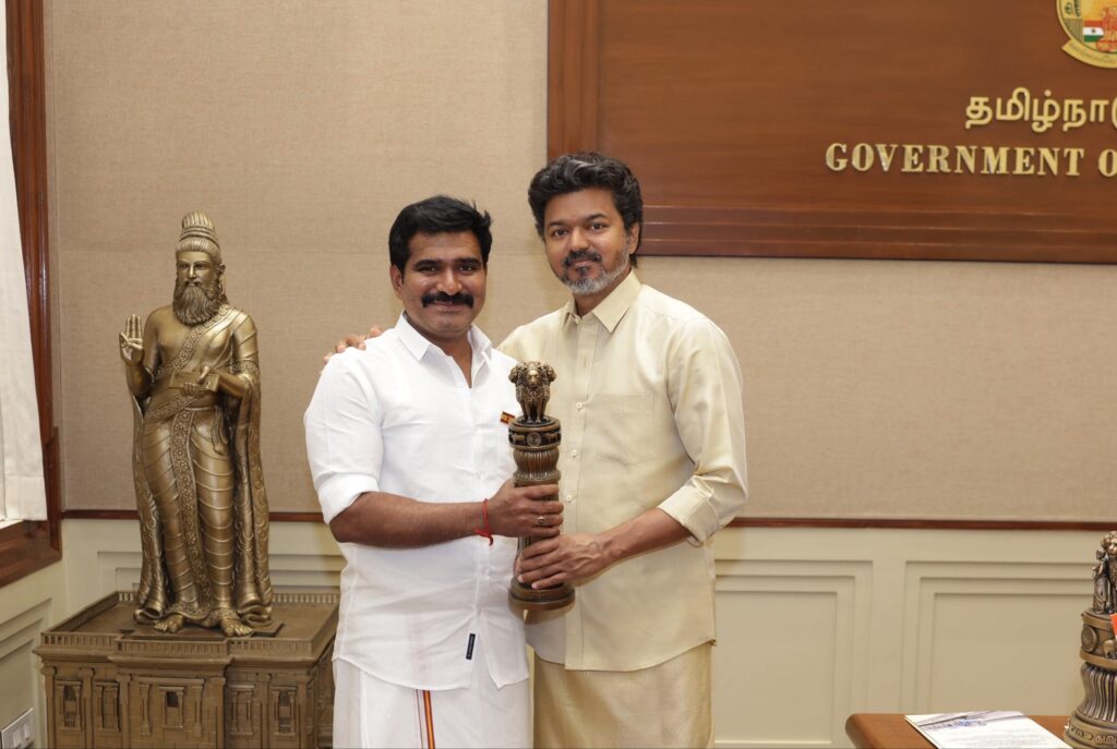 CTR Nirmal Kumar முதலமைச்சர் விஜய் அண்ணனை சந்தித்து வாழ்த்து தெரிவித்த போது